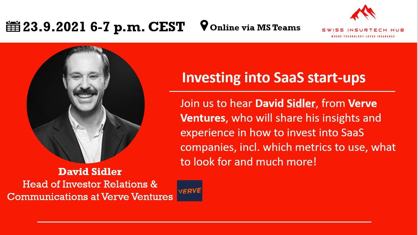 sih-Investing into SaaS start-ups
